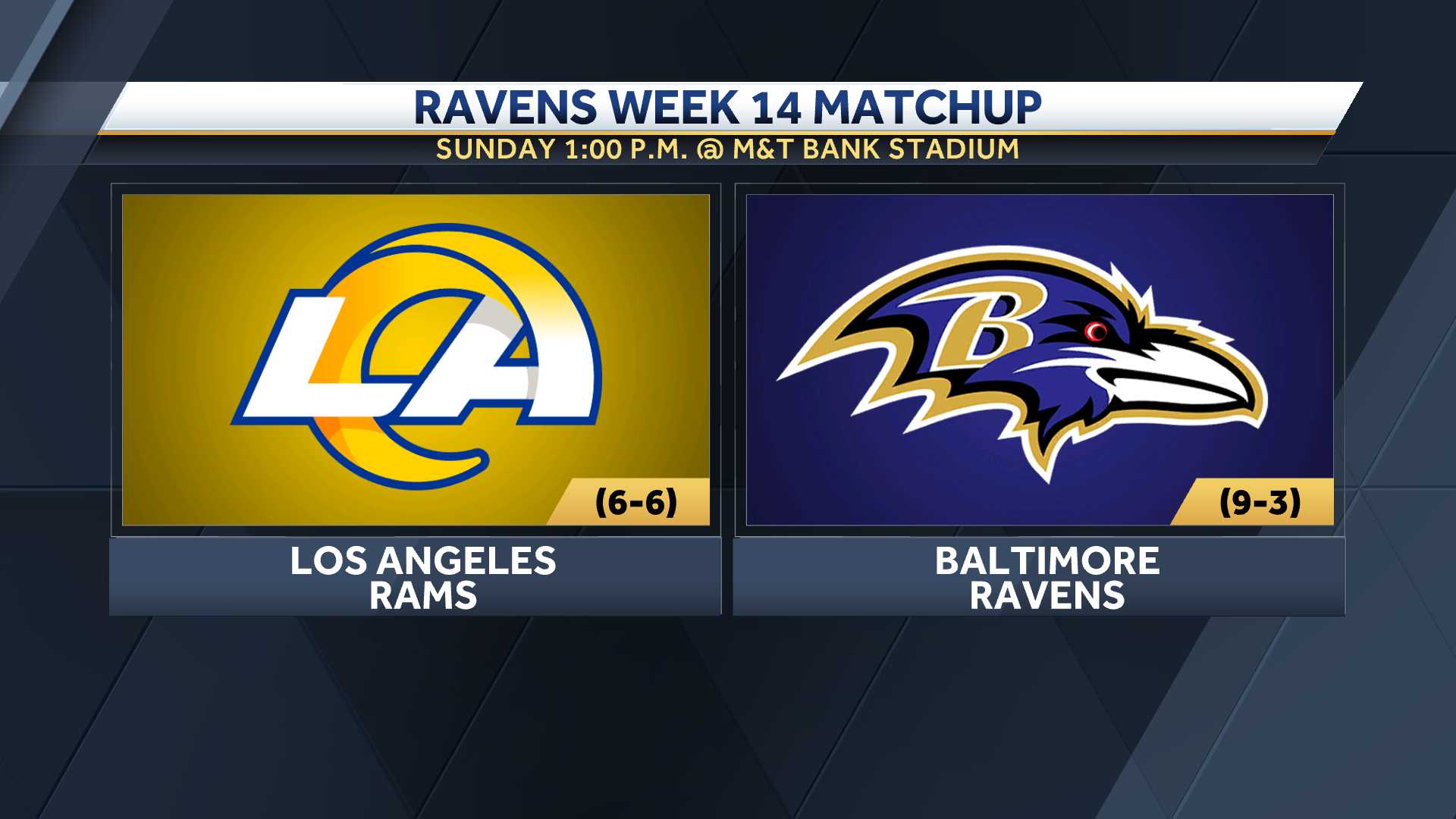 Photo: la rams vs baltimore ravens prediction