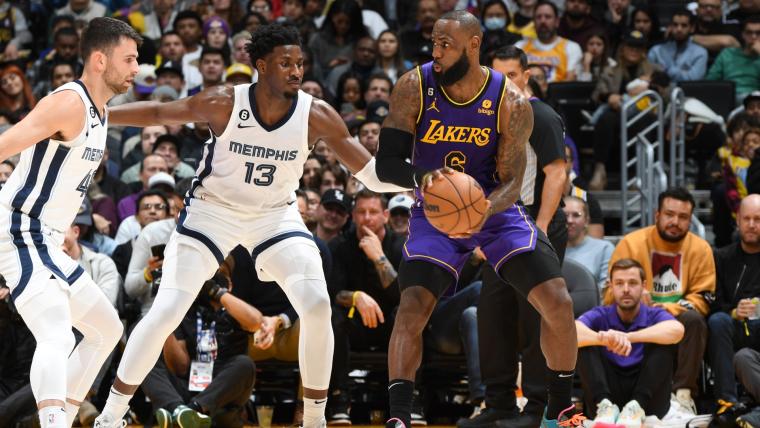 Photo: lakers vs grizzlies betting odds