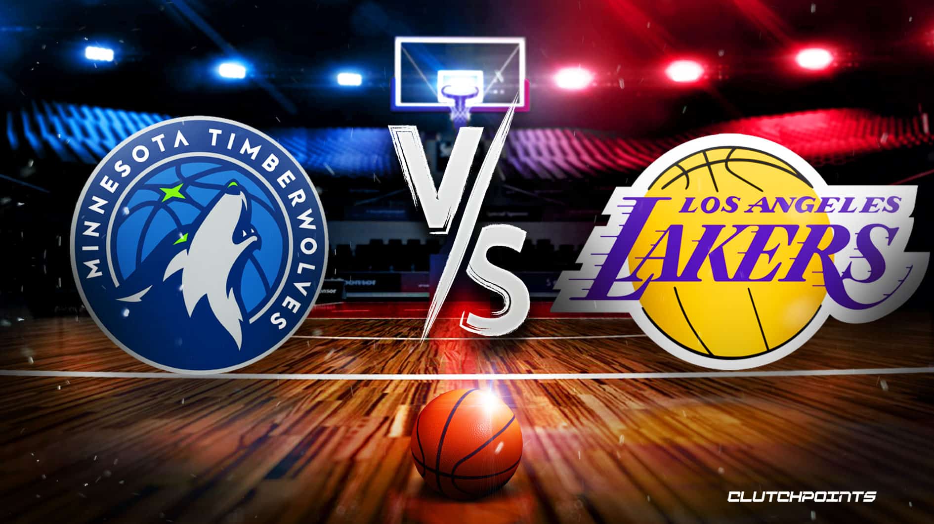 Photo: lakers vs wolves odds