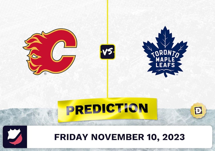 Photo: leafs vs flames prediction