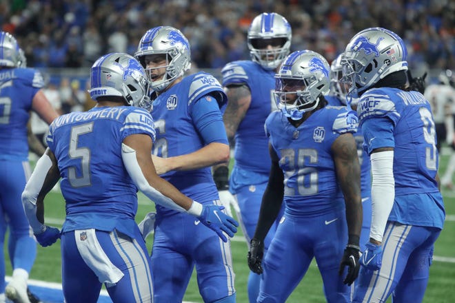 Photo: lions anytime touchdown scorer