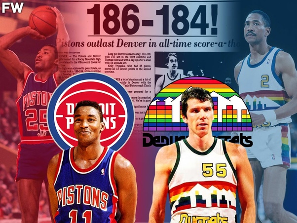 Photo: most points scored by a nba team