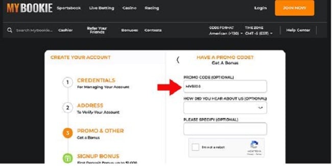 Photo: mybookie no deposit bonus code