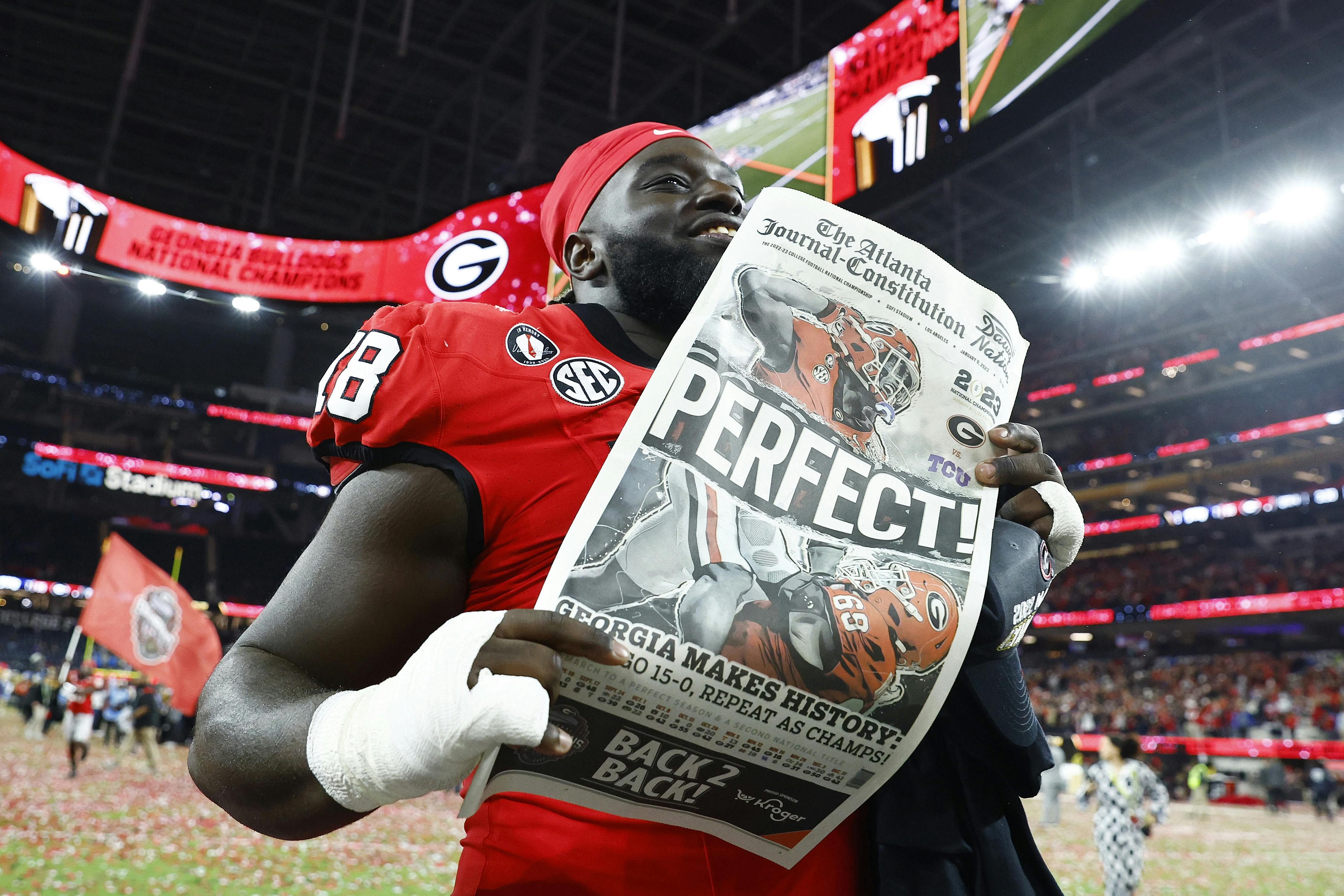 Photo: national championship spread