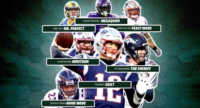 Photo: nicknames for nfl players