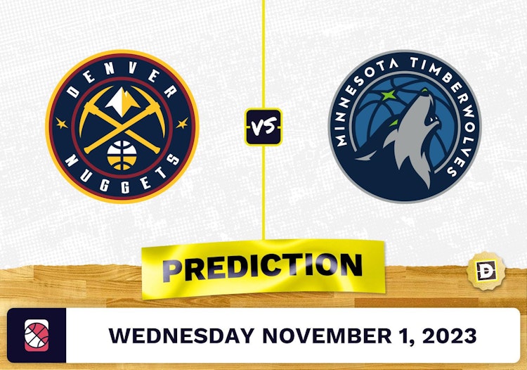 Photo: nuggets vs timberwolves odds