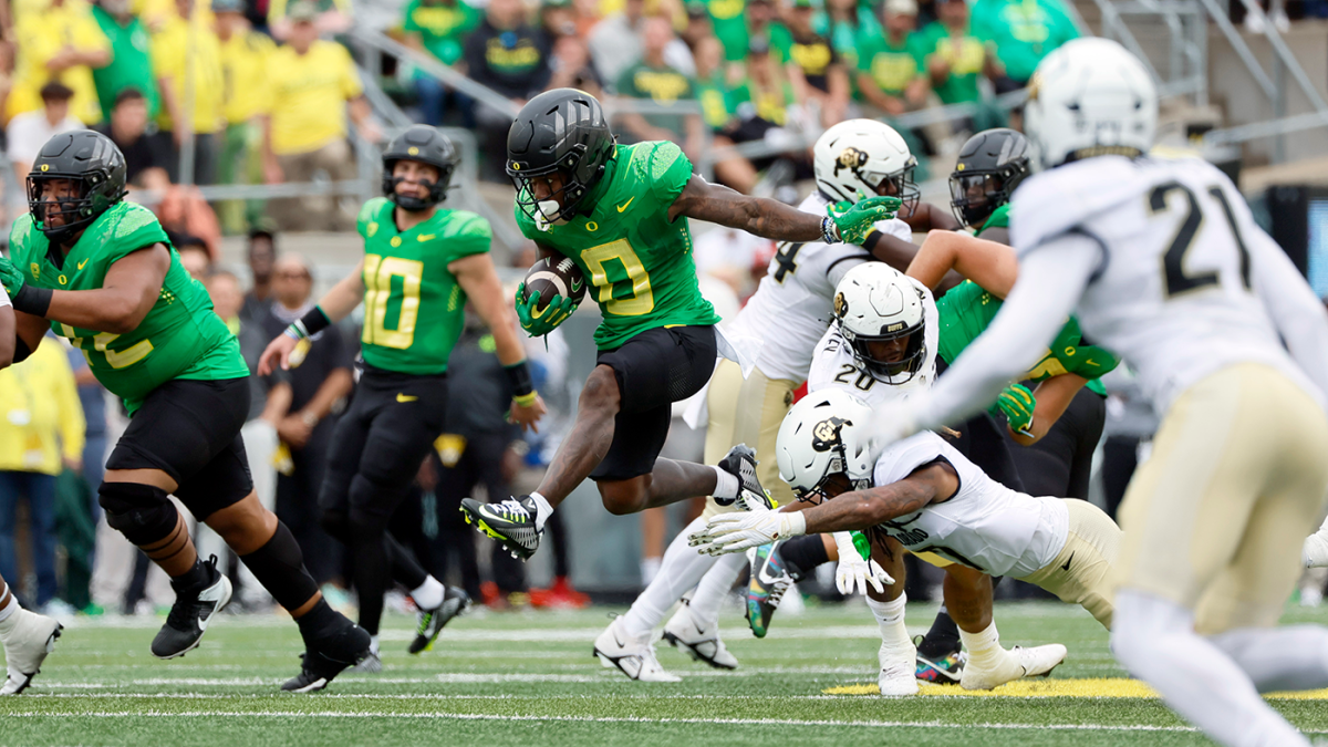 Photo: oregon vs colorado line