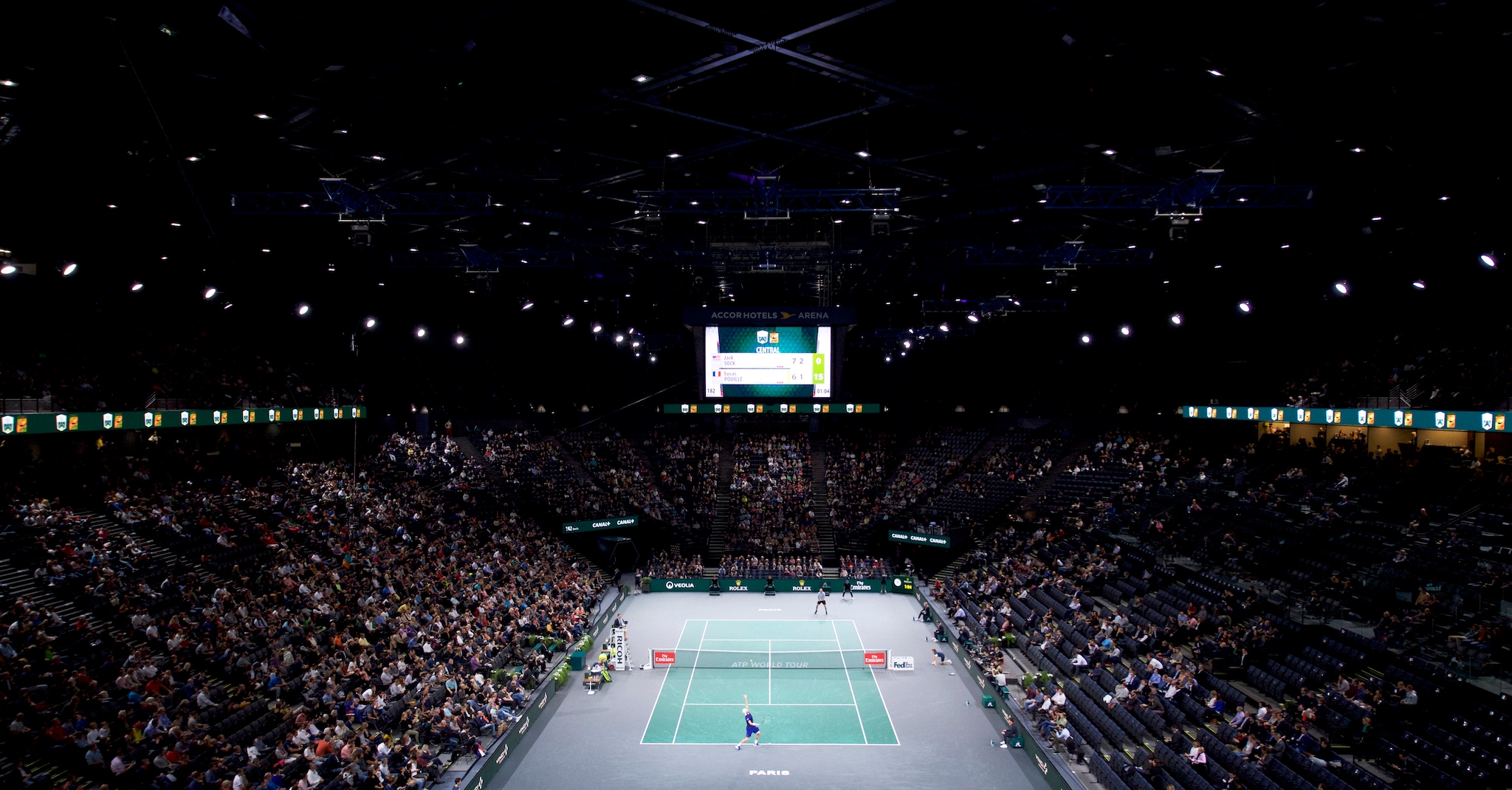 Photo: paris rolex masters tennis