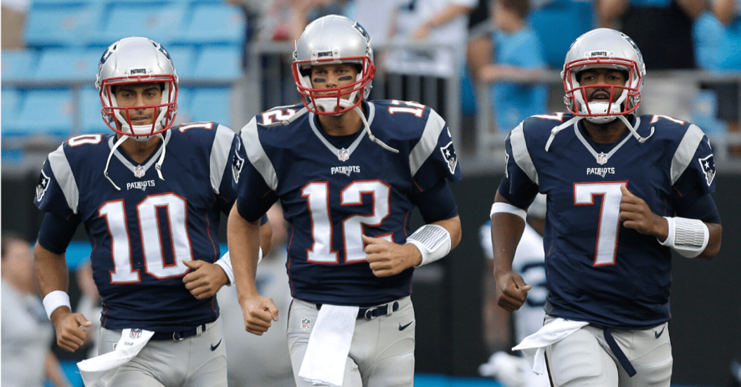 Photo: patriots quarterbacks past