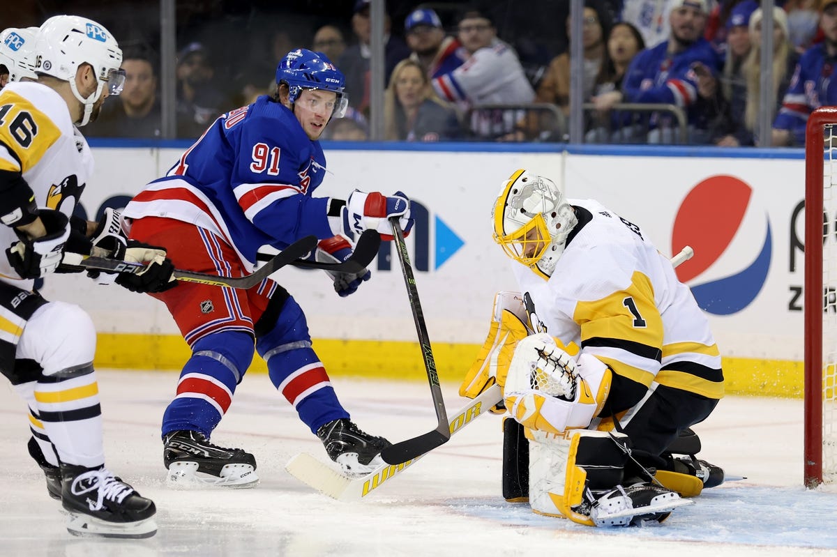 Photo: penguins vs rangers prediction