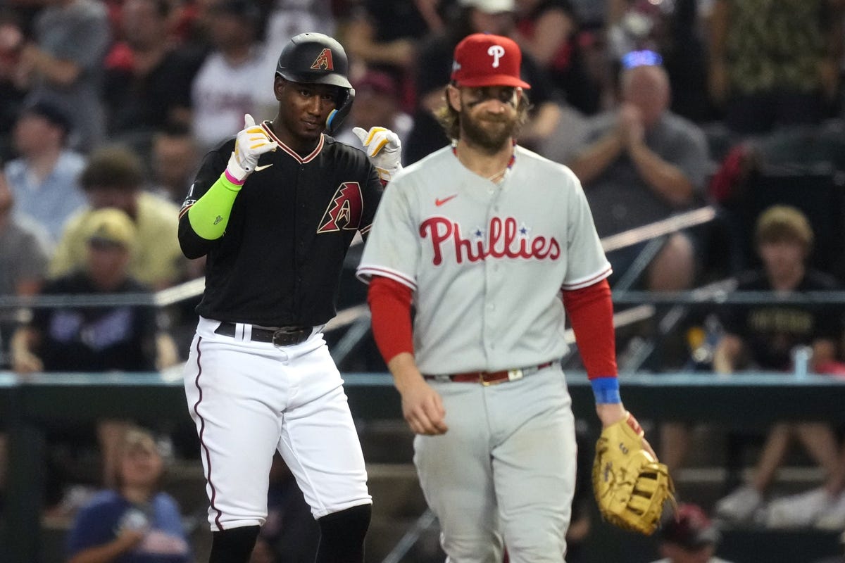 Photo: phillies vs diamondbacks player props