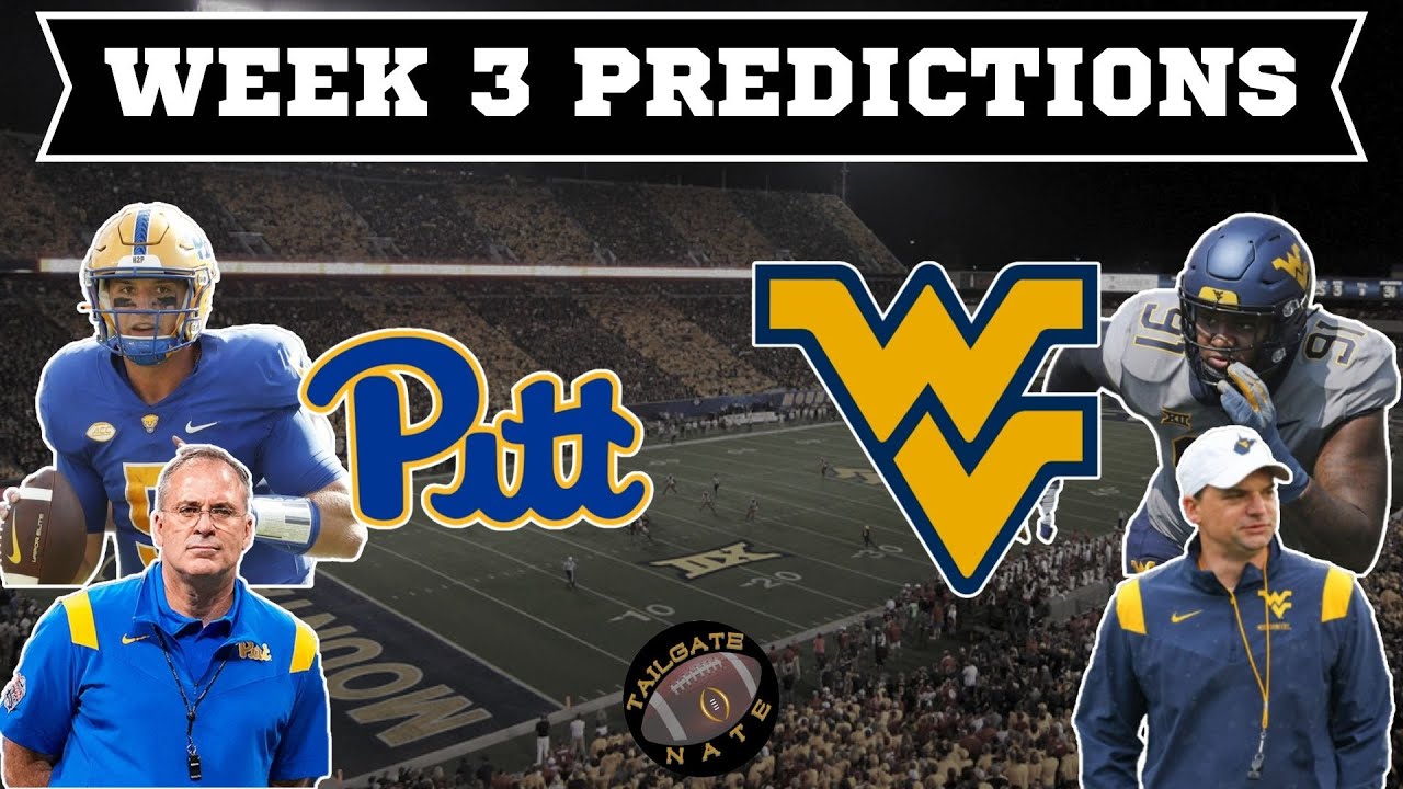 Photo: pitt vs wvu prediction