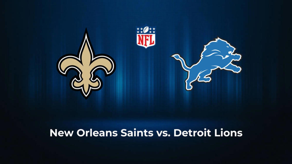 Photo: saints vs lions picks