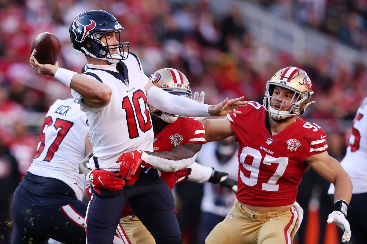 Photo: san francisco 49ers texans