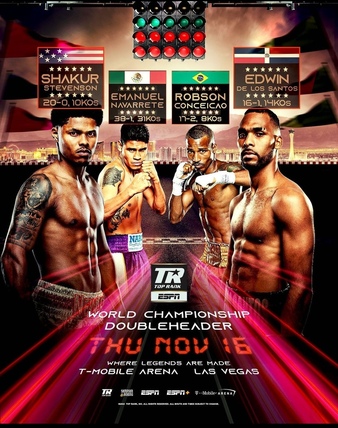 Photo: stevenson vs de los santos full card