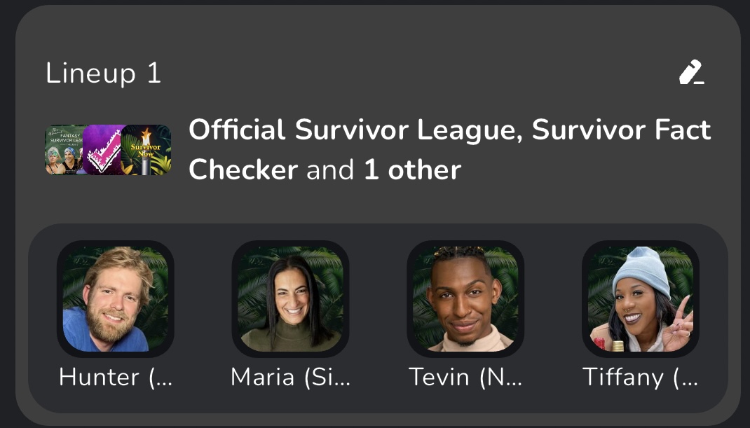 Photo: survivor league rules