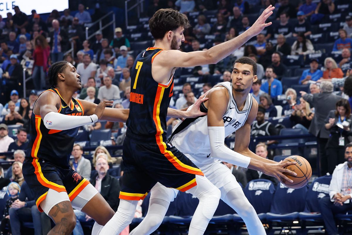 Photo: thunder vs spurs score