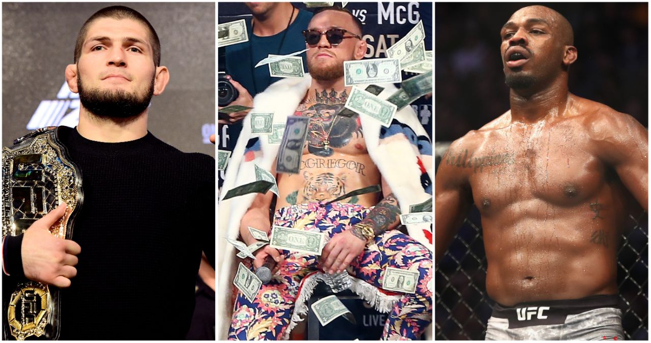 Photo: top paid mma fighters