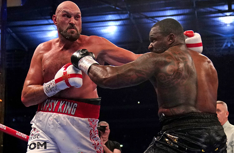 Photo: tyson fury vs francis ngannou betting