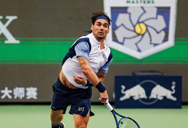 Photo: ugo humbert vs fognini