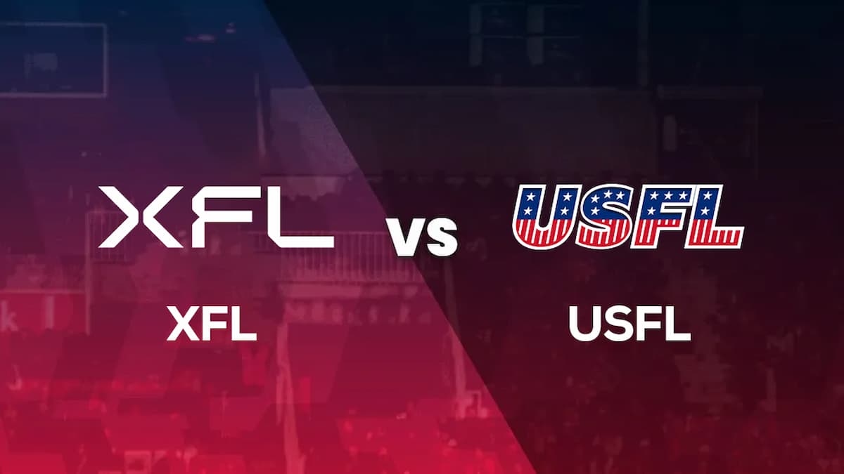 Photo: usfl and xfl difference