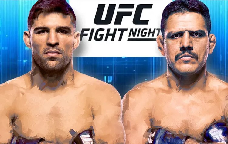 Photo: vicente luque vs rafael dos anjos prediction