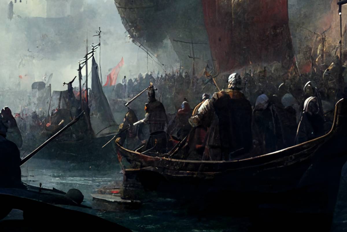 Photo: vikings in turkey