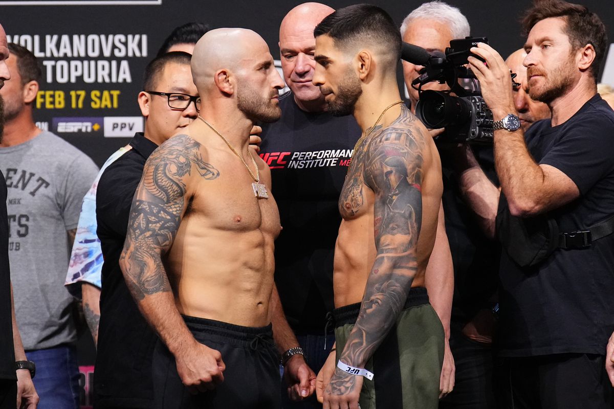 Photo: volkanovski vs topuria odds