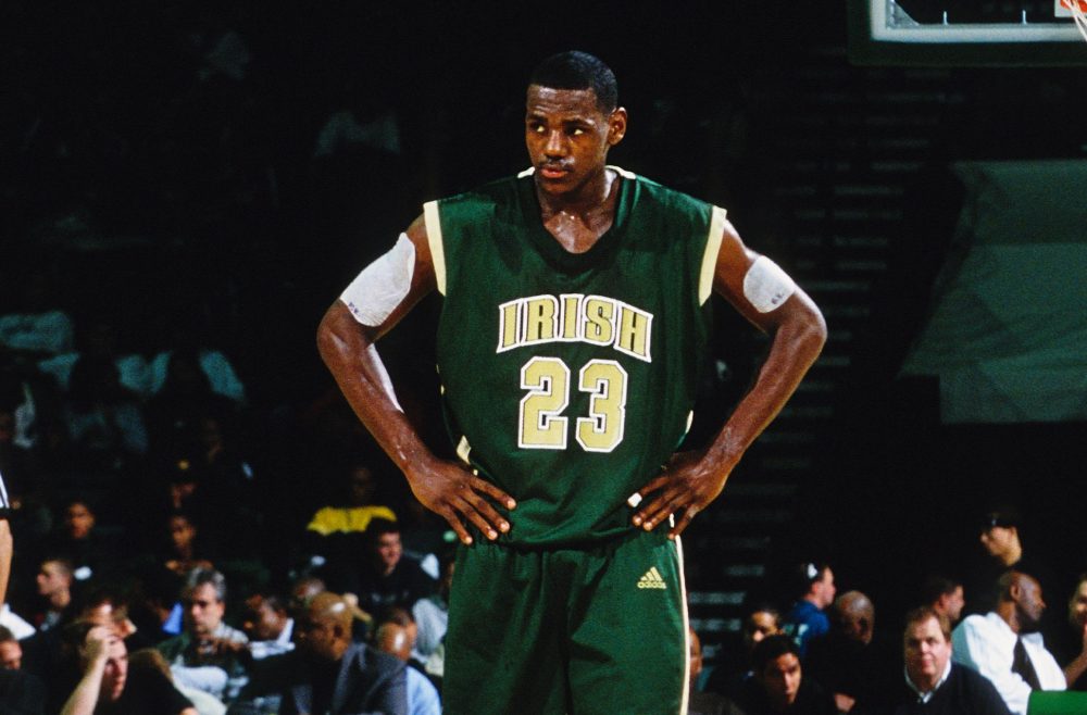 Photo: what year did lebron james go to college